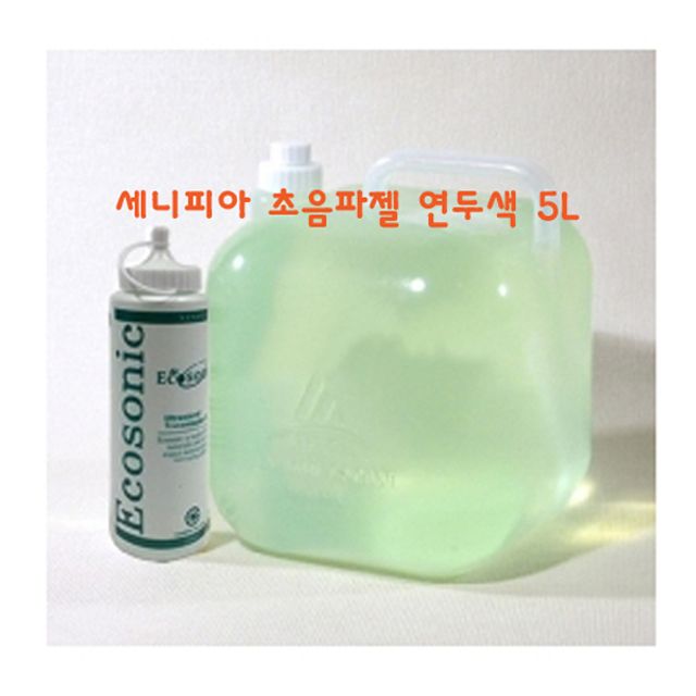 세니피아 초음파젤 5L (연두색) 초음파진단 산부인과