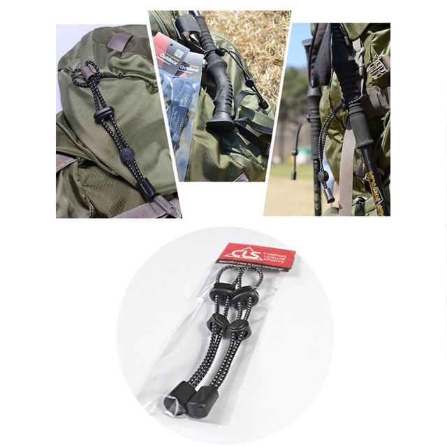 등산스틱걸이 홀더 고정 배낭 로프 끈 버클 캠핑