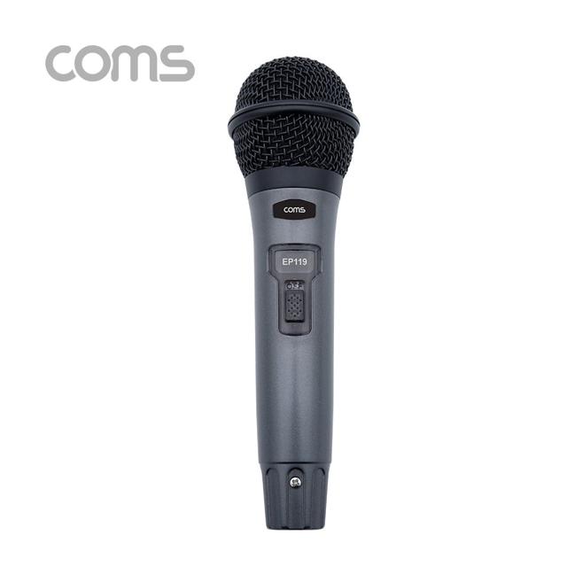 COMS 고감도 다이나믹 유선 마이크(케이블포함)