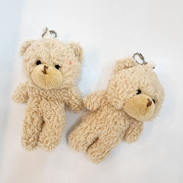인형고리 볼터치 곰인형 키링 가방걸이