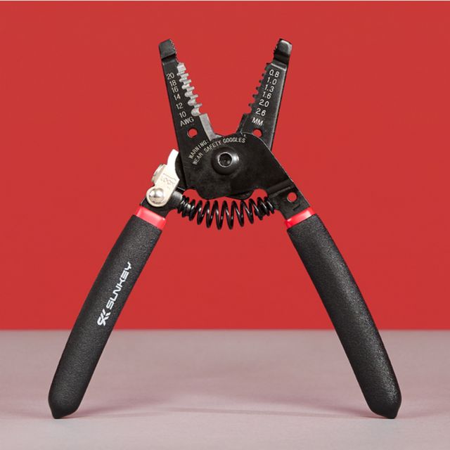 썬키 와이어 스트리퍼 SWS-26E, 0.8~2.6mm 전선 피복 제거