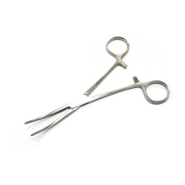 켈리 포셉 18cm 곡선형 수술 집게
