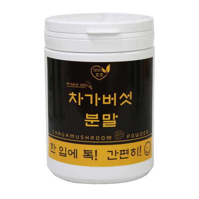 차가버섯분말 200g 모미호호 그대로다믄