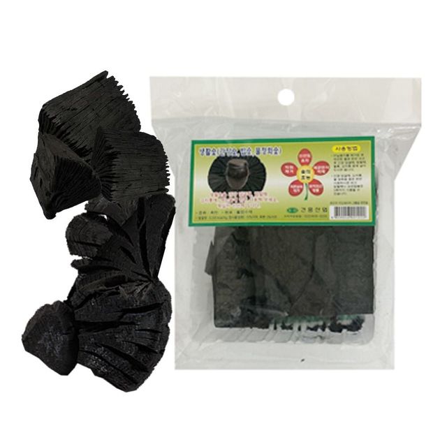 냉장고김치탈취 흑탄정화숯 간장숯 미니탄 180g