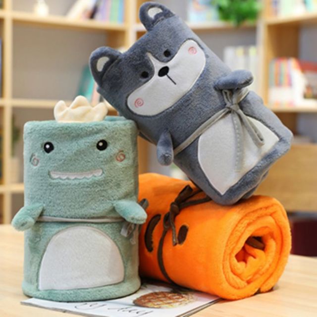 무릎담요 허스키 캠핑담요 담요이불 거실담요