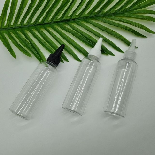 뾰족캡 공병 100ML 화장품 오일 소스 미용실 미용재료