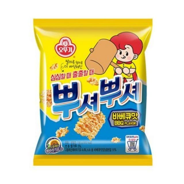 오뚜기 뿌셔뿌셔 바베큐맛 90gx24개입 Box
