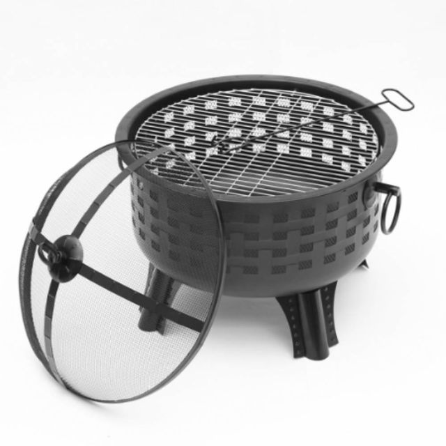 불멍 화로대 65x65cm 캠핑화로대 캠핑화롯대 캠프파이어화로