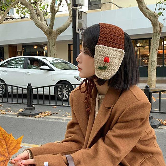 여성 겨울 여행 나들이 귀마개 패션 악세서리 필수템