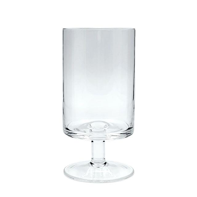 직선 일자 투명 유리 고블렛 잔 310ml