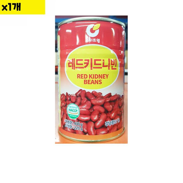 식자재 도매 레드키드니빈스 스위트웰 400g 1개