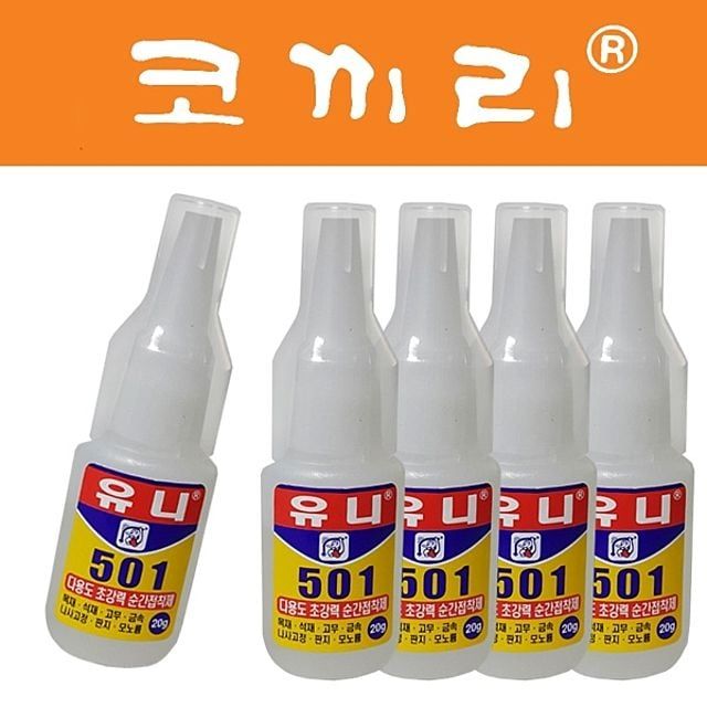코끼리표 다용도 초강력 순간접착제 20g 5개