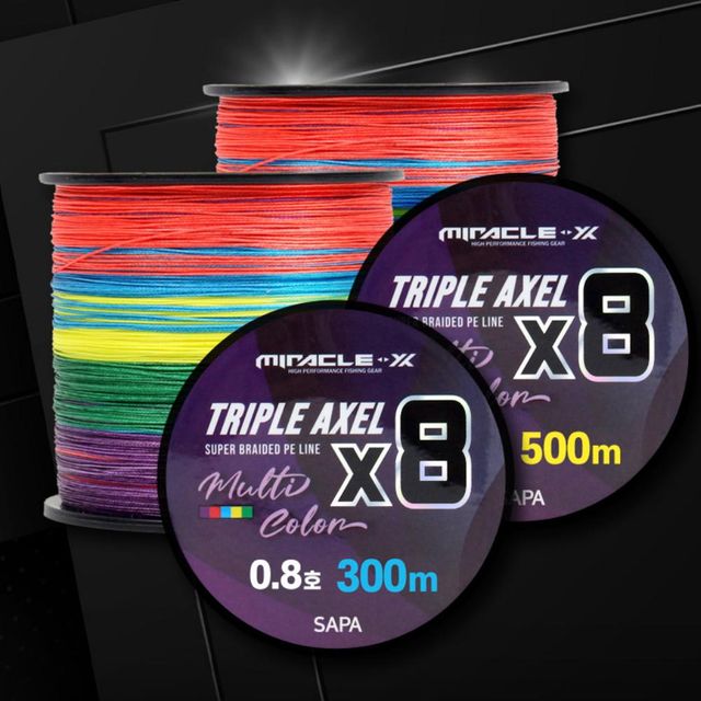 8합사 300M 2호 연결낚시줄 다용도낚시줄 캠핑낚시줄