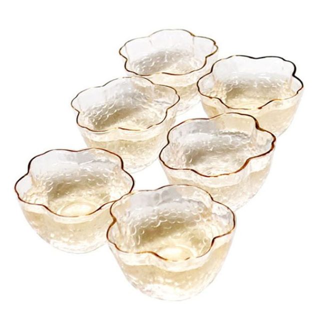 마시 소주잔 세트, 벚꽃 사케잔 소주컵 75ml 6p