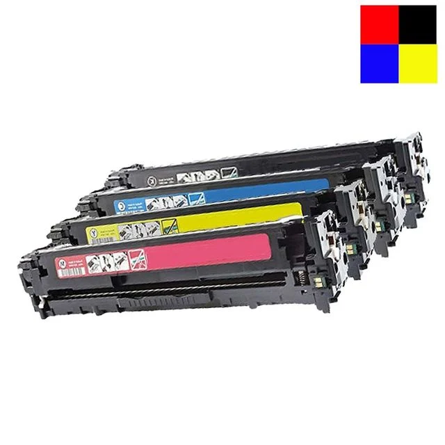Color Laserjet CP1520N 호환용 재생토너 4색세트 프린터 리필 교체.