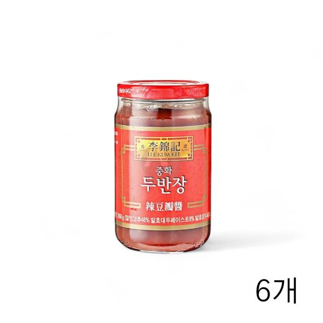 WL 이금기 중화 두반장 368g X 6개 마파두부 볶음요리 감칠맛 중식소스 중화요리 중식당