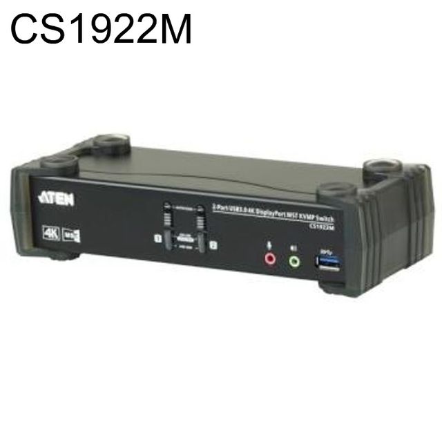 DP KVMP 스위치 CS1922M (USB 오디오지원 데스크탑형)