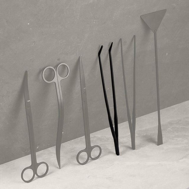 곡선형 어항 파충류 집게 48cm