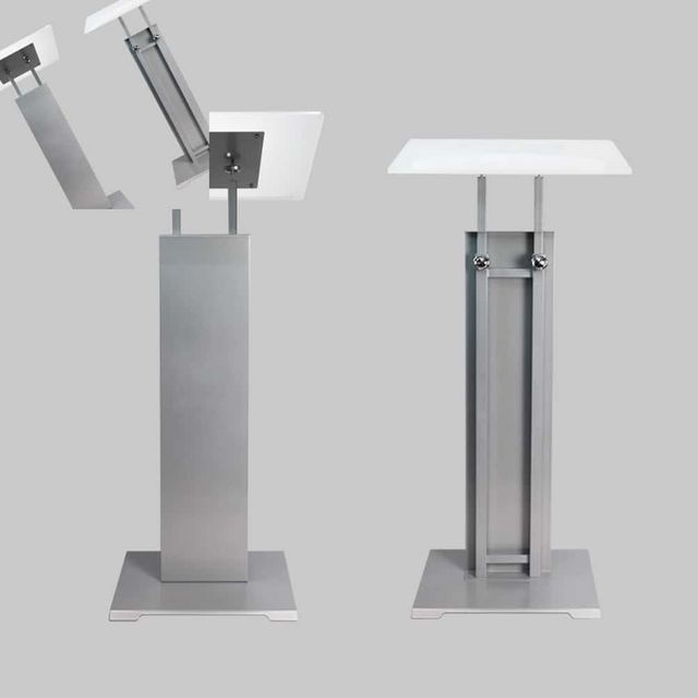 아스텔 화이트 메뉴판거치대 안내간판장착 480mm 스탠드메뉴판 메뉴판스탠드 메뉴스탠드 스탠드게시판