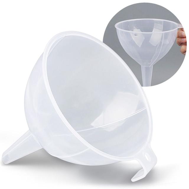 투명 원형 깔대기 대형 주방 플라스틱깔대기