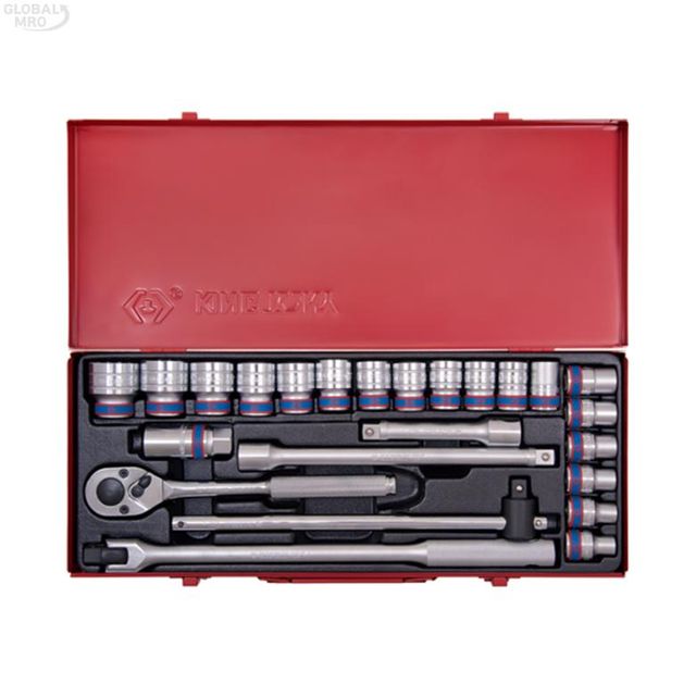 킹토니 소켓렌치 세트 24PCS 4526MR 공구함 포함