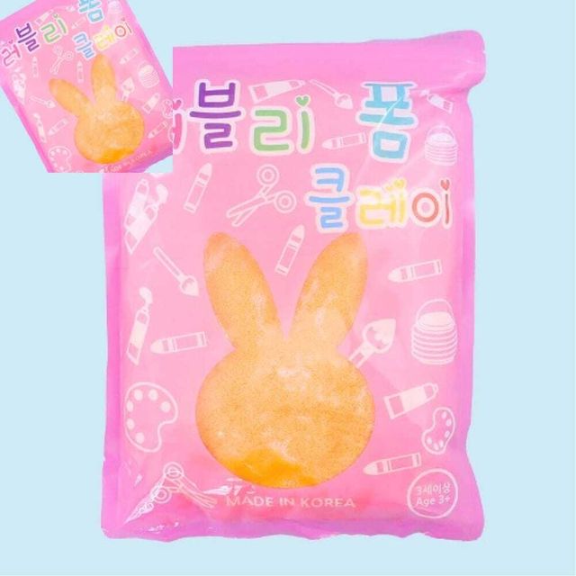 점토공예 클레이500g 수작업용 백색 무독성 교육재료 칼라폼 컬러폼 미술만들기재료 초등만들기키트