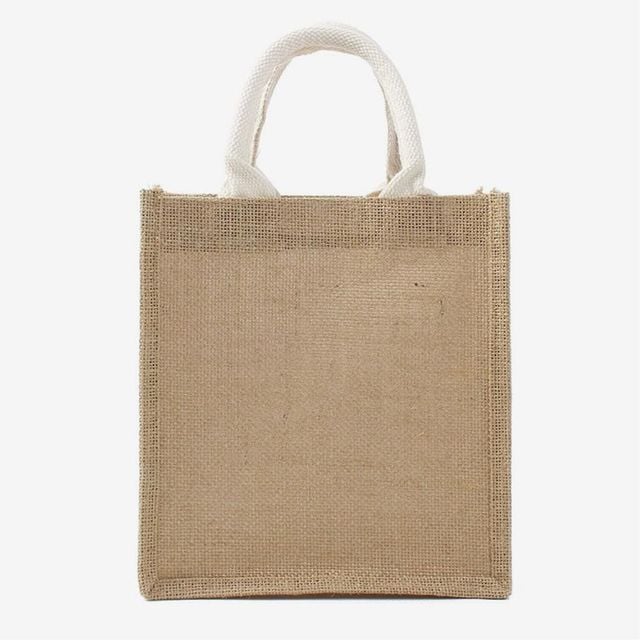 손잡이 에코 린넨 가방 21x23cm 생활방수