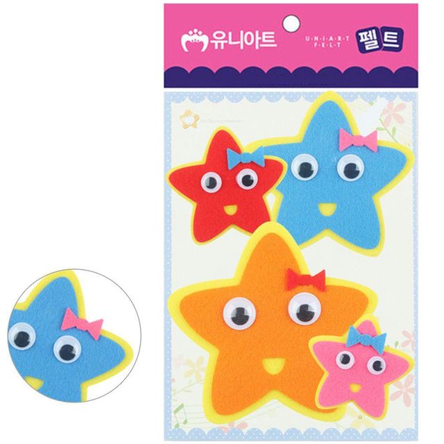 (펠트) 별세트 120x115mm (4pcs)