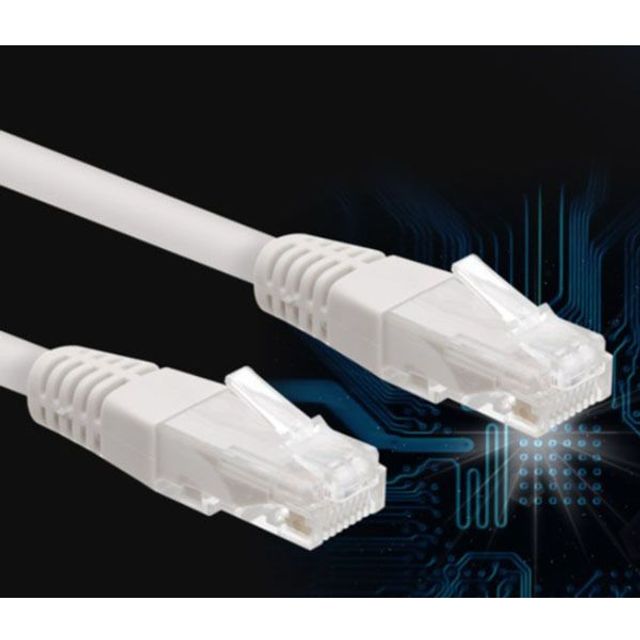 Coms 랜케이블 Cat6) 회색 2M 랜선 인터넷선 케이블