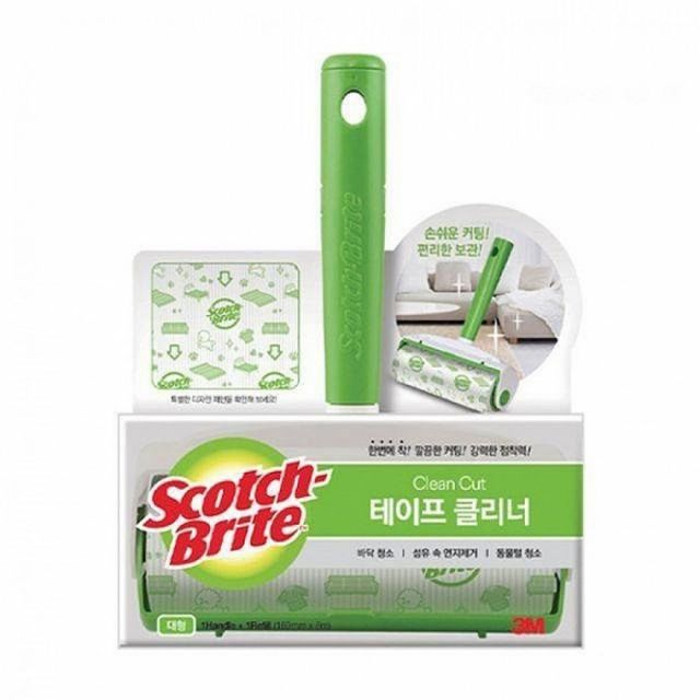 3M 브라이트 클리너 롤테이프 청소 8m