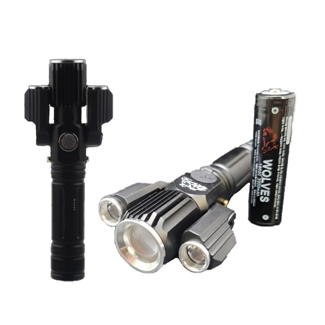 자전거 랜턴 3EYE LED USB 충전식 후레쉬