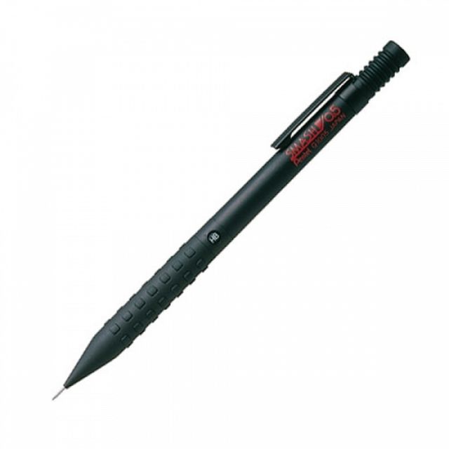 검정색 샤프펜 펜텔 스매쉬 샤프 0.5mm 제도 각인펜 선물용펜