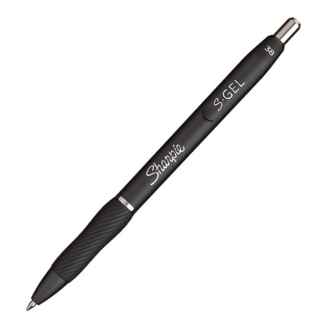 샤피S 젤펜 블랙 0.38mm - 초미세 선으로 깔끔한 필기 및 디테일 작업