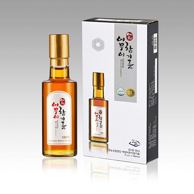 어무이 기름 8호(참기름 180ml)