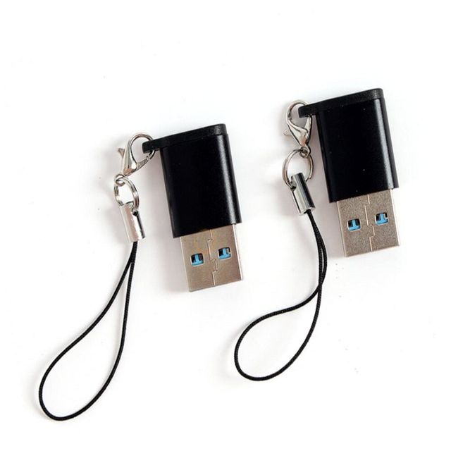 C타입 to USB A 3.0 OTG젠더 블랙 c타입usb변환젠더 c타입변환젠더 USBC변환