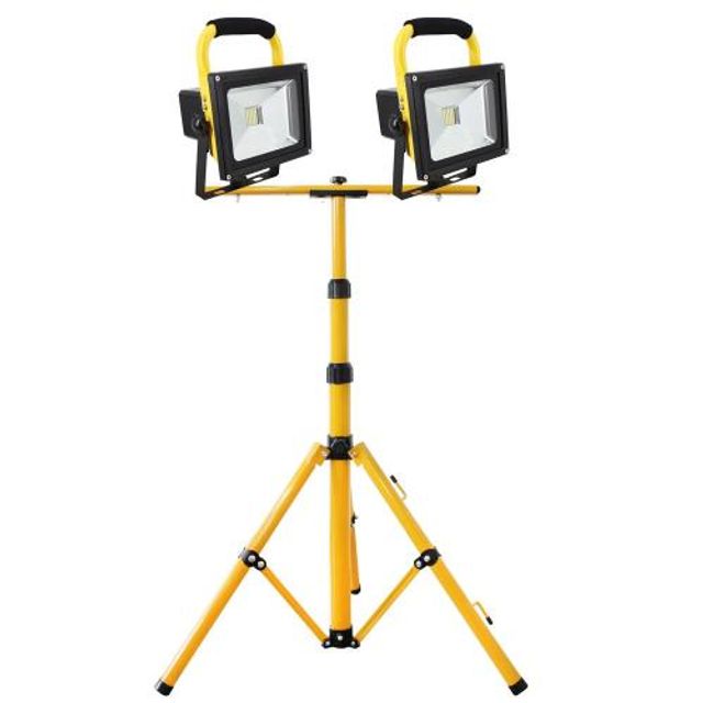 smato LED 충전식 투광기 SWTC50-2 50Wx2등 듀얼 작업등