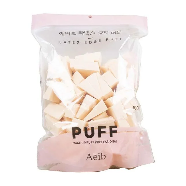 에이브 라텍스 엣지 퍼프 100개입