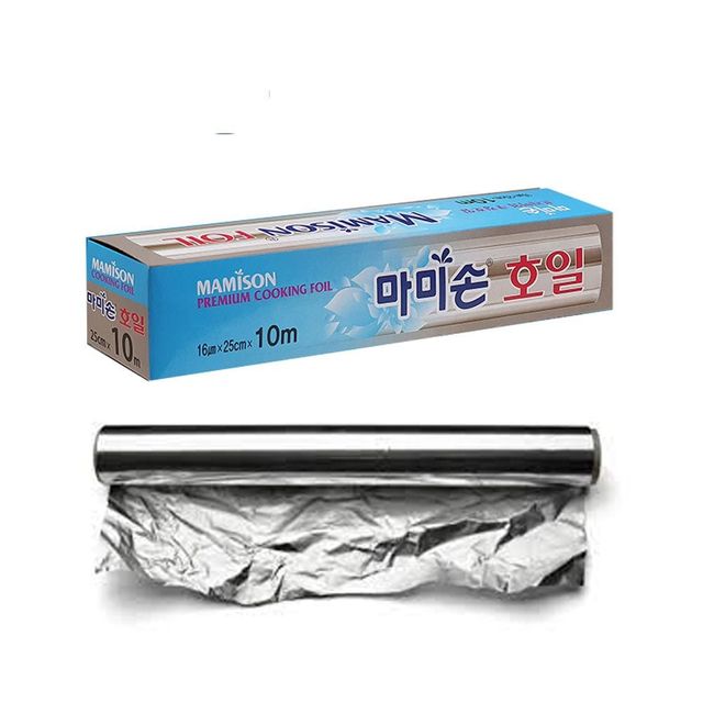 마미손 은박 쿠킹호일 25cm 10m 알루미늄호일