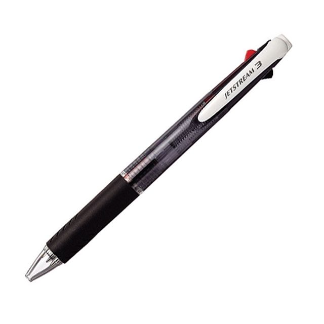 제트스트림 3색 볼펜 SXE3 400 0.7mm 흑색 - 부드러운 필기감