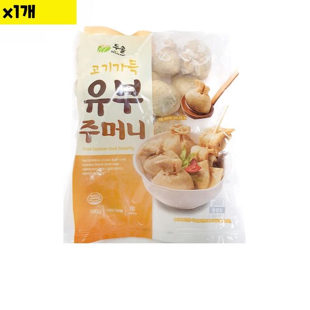 식자재 도매 유부주머니(두솔 고기나라 500g) 1개