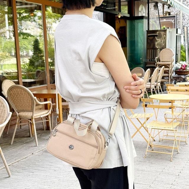 보조 토트백 데일리 크로스 여성 모던 캐주얼