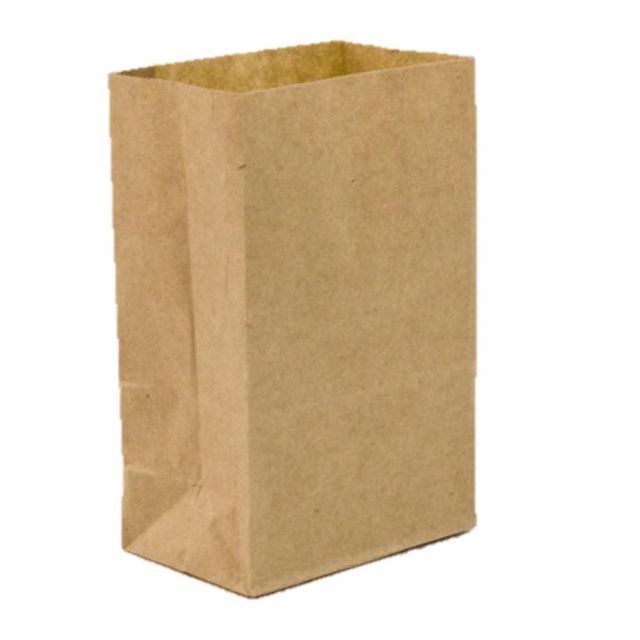 종이각대봉투 M자 종이봉투 크라프트 튀김 붕어빵 치킨 식품 통닭 15x9x26.5cm
