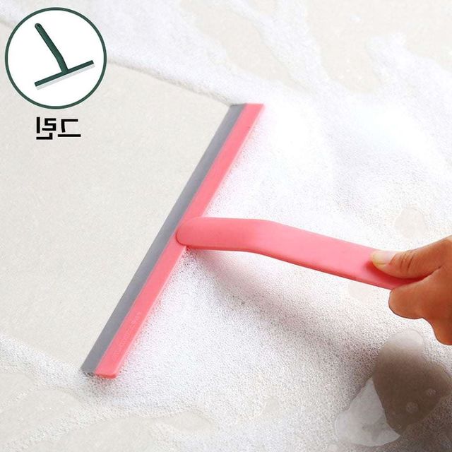 창 닦기 스퀴지 그린 건식화장실청소 화장실거울청소 창문 유리 욕실 도구