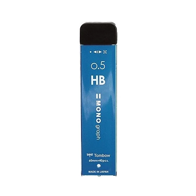 모노그래프 MG 샤프심 블루 0.5mm HB 40본 X5개 세트