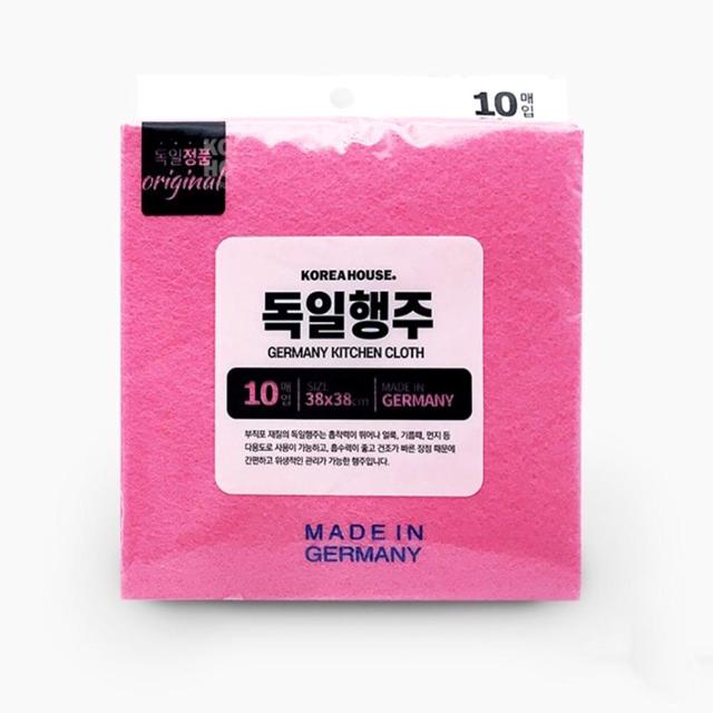 독일 행주 10매입 - 흡수력 좋은 다용도 주방 행주