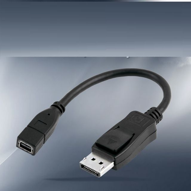 미니 디스플레이포트 변환젠더 30cm DisplayPort M t