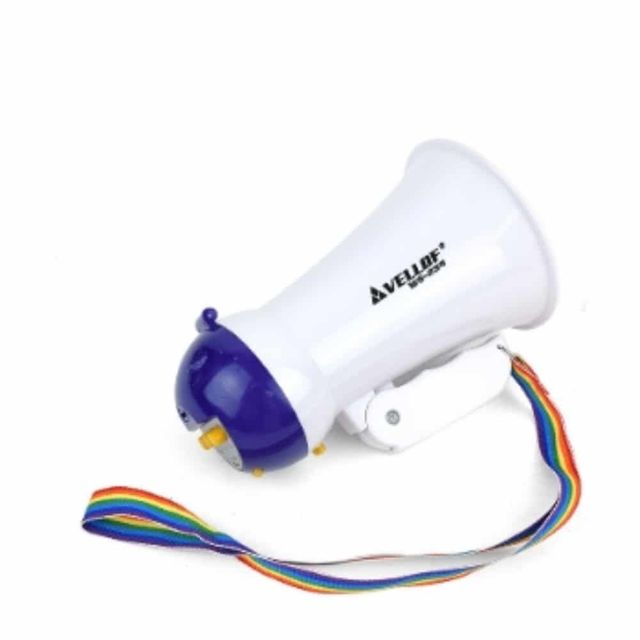 WS-234 미니메가폰/확성기(녹음기능) 행사소품 미니확성기 소형메가폰 응원용품 무선확성기