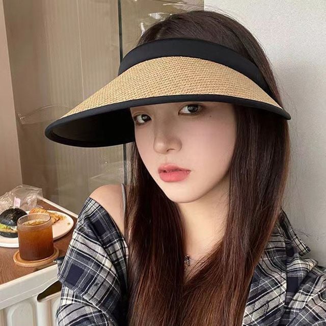 돌돌이 모자 밀짚 썬캡 썬햇 모자 썬캡 2p세트