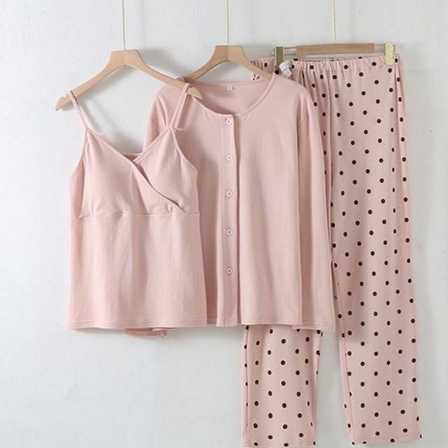 산모 파자마 루즈핏 순면 데일리 조리원복 간절기 봄가을 산후