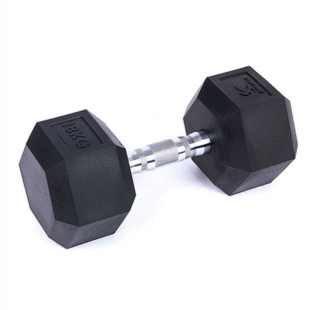 PEV 단품1개 아령 18kg 덤벨 육각